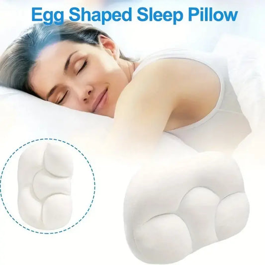 3D Ergonomic Cloud Pillow: Soft Memory Foam
